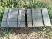 Ящик деревянный от взрывателей В-491