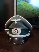 Фуражка офіцера вермахт  розмір 60 +фото