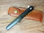 Ніж складаний M390 Black на підшипниках Фліппер танто з чохлом