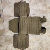 Бронежилет плитоноска perun 6 lc coyote