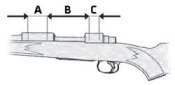 Планка Picatinny Weatherby Vanguard Short Contessa PH40