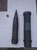 Макет 155 мм. снаряда