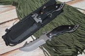Тактичний ніж Falcon black 24 см стропоріз склобій (1009)