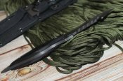 Тактичний ніж Falcon black 24 см стропоріз склобій (1009)