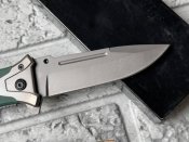 Нож выкидной полуавтоматический с темляком АК-63/BR-364