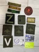 Трофейні шеврони + банківські карти + сім карта орків