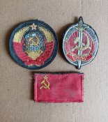 Шеврони нашивки окупантів