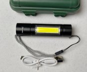 Фонарь аккумуляторный X-Balog BL-510 с пластиковым кейсом (4 шт.)