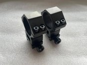 Кільця Discovery Scope Mount Rings (30 мм) High на Weaver/Picatinny