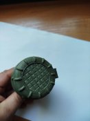 Макет німецької гранати ДМ 51 А2. #2