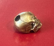 Намистина (бусина) "Череп - Skull" для плетіння темляків з паракорду