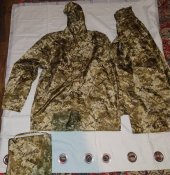 Костюм-дощовик демісезонний ВСУ роздільний у сумочці 48р. Новий.