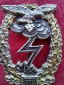 Знак наземный бой Люфтваффе за 75 атак