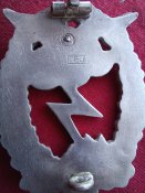 Знак наземный бой Люфтваффе за 75 атак