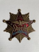 Нагрудний знак шеріф.