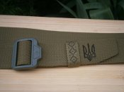 Ремінь поясний Патріот оливковий 4 см х 120 см (1 шт.)