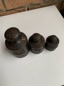 Старі гирькі Австро Угорщина 3 шт.