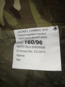 Китель, боевая рубаха Британской армии MTP, новый с этикеткой.