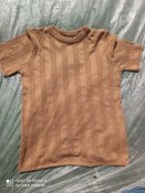 Футболка в кольорі койот , дихаюча.UK.розм. L.50% Котон