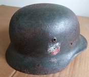 Каска Вермахта М35, м-35 EF64