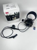 Активні навушники 3M Peltor XPI, Single com, Колір - Olive, NATO 4 pin, НОВІ + кнопка ПТТ NEXUS U94