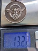 Медаль За выслугу в полиции 8 лет
