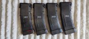 Квартет магазинів Magpul PMAG 30 ar/m4 gen m3 + п'ятки на +5