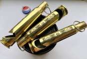 Открывачка для бутылок из гильзы 12,7х108 с лазерной гравировкой