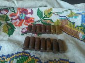 пістолетні гільзи 14шт: люгер, ппш-маузер, 7,65х17 Browning