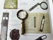 Складная лупа Depose с планшета офицера Вермахта, 3 Рейх