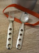 2К# Судки тм Queshua France +столові прибори