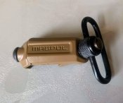 База кріплення для швидкозмінної QD антабки під Magpul - Tan