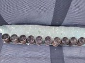 Гильзы 40мм от автоматического гранатомёта Mk19 (2 шт.)