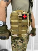 Підсумок під аптечку з системою Molle швидкоскид мультикам \ подсумок под аптечку
