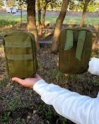 Комплект з 2 підсумків на Моллє Олива хакі