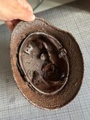 Каска СС, двухдекальная, размер 64