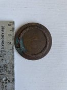 Настільна медаль 1927 рік. Європа.