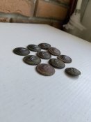 Армійські гудзики 10шт. Угорщина