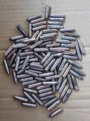 Пули 7.62 мельхиоровые тупоносие 105 шт.