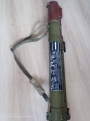 Тубус РПГ 22 з задньою кришкою.