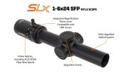 Оптический прицел Primary Arms SLx 1-6x24mm NOVA Новый