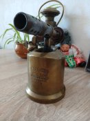 2Л# Лампа паяльна латунна виробництва Франціі...