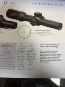 Оптичний приціл Konuspro M-30 1-4x24 Circle Dot IR