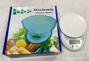 Ювелірна Вага  Electronic Kitchen Scale В05 на 5кг з чашкою крок від 1 грама до 5 кг