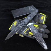 Ніж складаний Кондор 2 Black Нокс на підшипниках (сталь D2)