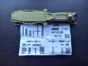 Тактичний ніж Gerber Strongarm Fixed Blade \ тактический нож хаки