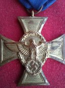 Крест выслуги в полиции за 25 лет