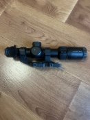 Оптичний приціл Vortex Strike Eagle 1-8x24 SFP з сіткою AR-BDC3 і підсвічуванням (SE-1824-2) (05335)