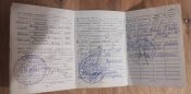 Великий пакет трофейних документів на одну людину (паспорт, квиток, контракт і тд)