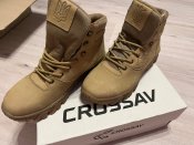 Новые кожаные зимние берцы Crossav. Размер 41.